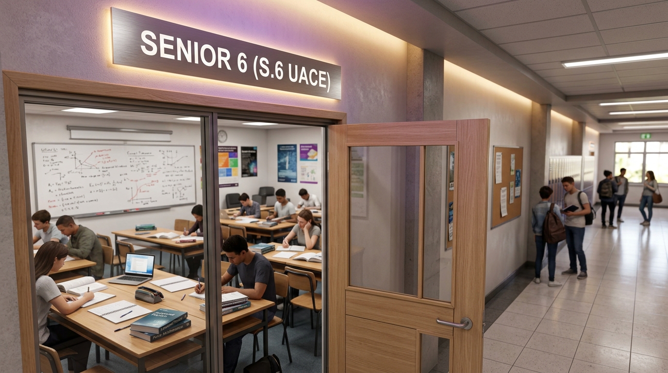 Senior 6 (S.6 UACE) Entrance Door