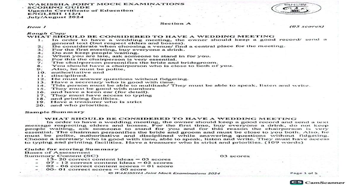 S4 Wakisha guide 2024