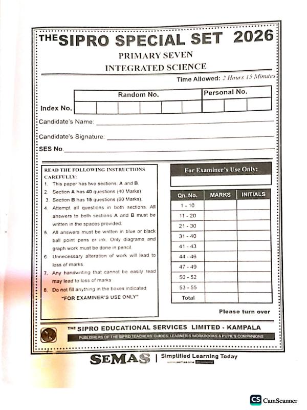 Science SIPRO Special Edition 2026 Study Material