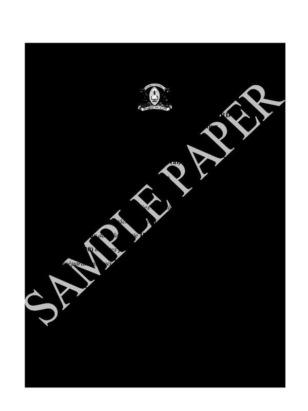 S6 French 2 uneb sample paper 2026
