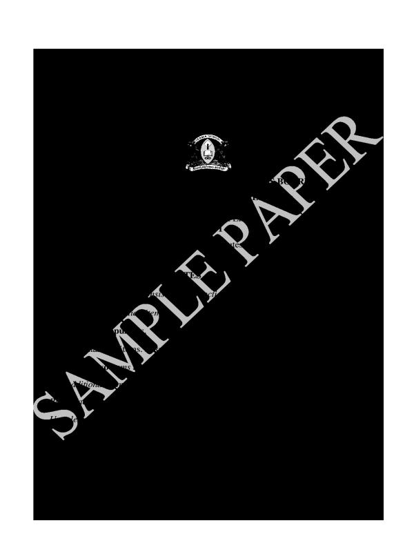 UACE General Paper Paper 1 (S101/1) UNEB Sample Paper 2026