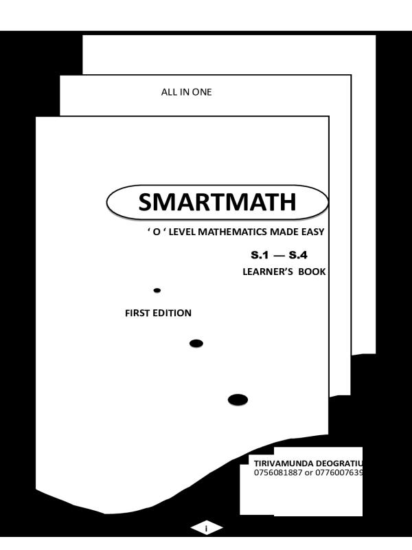 S1–S4 Mathematics Study Notes by SmartMath