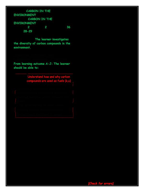 Carbon in the Environment Revision Notes | UNEB O-Level