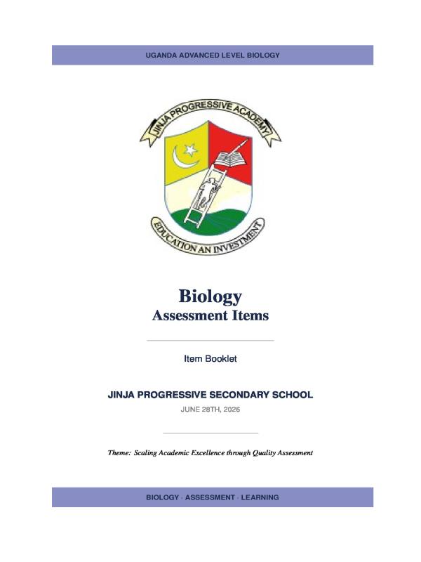 A-Level Biology Paper 1 Seminar Questions 2026