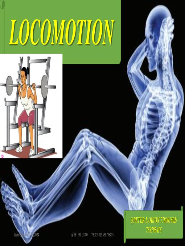 LOCOMOTION LESSON SLIDES FOR OLEVEL BIOLOGY 2026