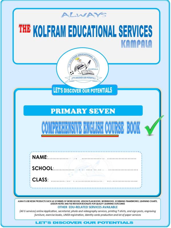 Primary Seven (P.7) English Kolfram Workbook