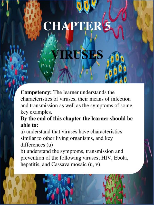 BIOLOGY S1 VIRUSES INSECTS, FLOWERING PLANTS