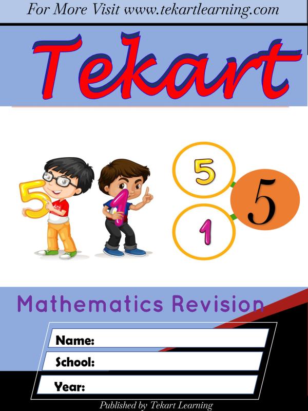 P.5 Mathematics Revision Questions Booklet