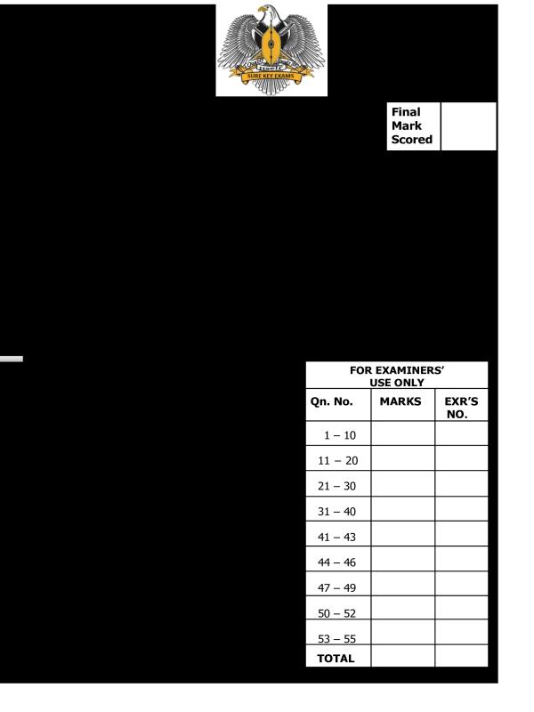 P.4 Social Studies Term 1 Quality Check One Assessment 2026 Sure Key Examination Board